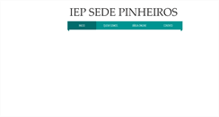 Desktop Screenshot of iepsede.com.br