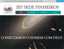 Tablet Screenshot of iepsede.com.br